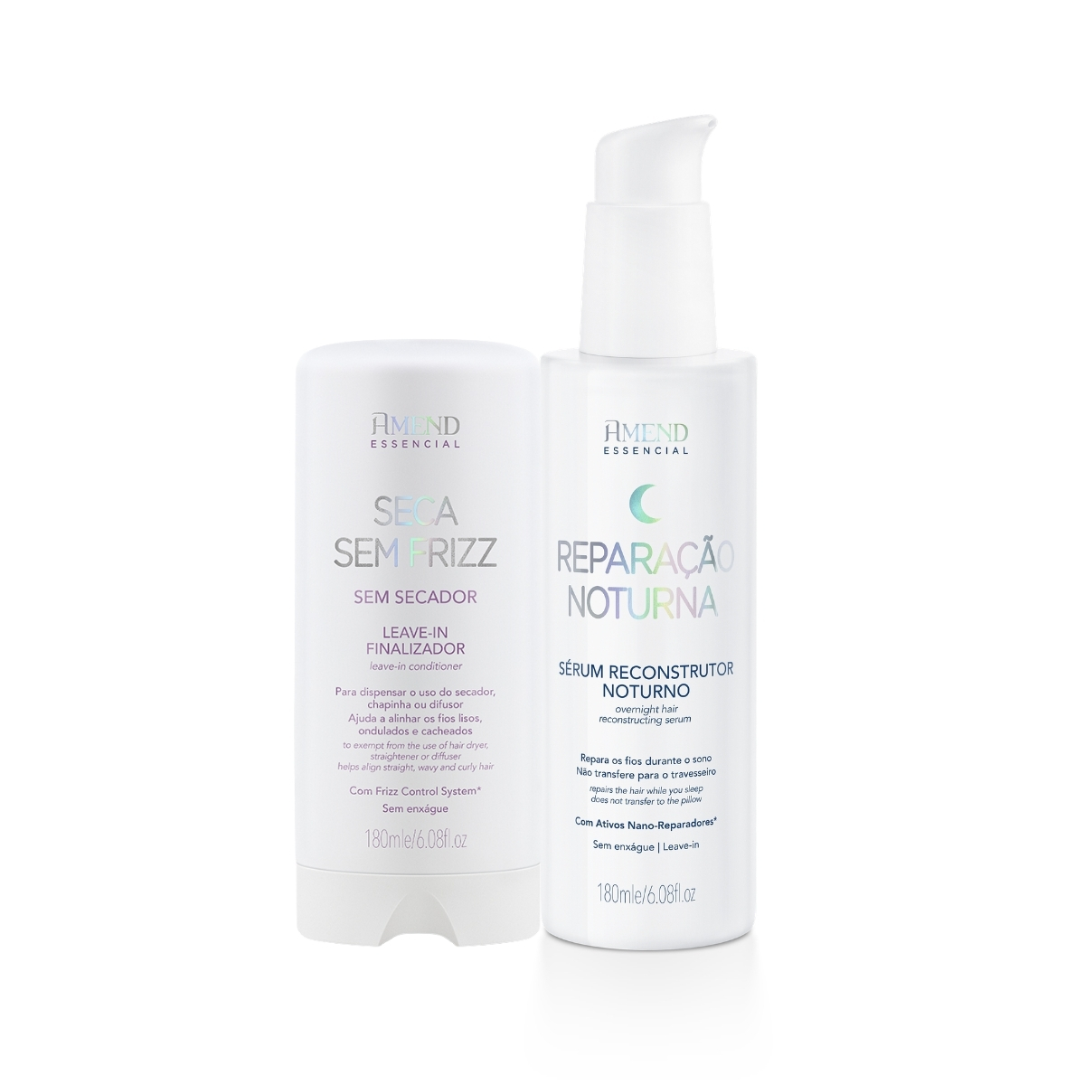kit Seca Sem Frizz + S&eacute;rum Reconstrutor